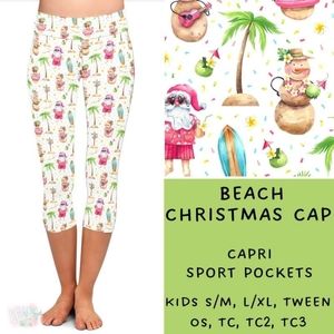 Capri Leggings with Sports Pockets